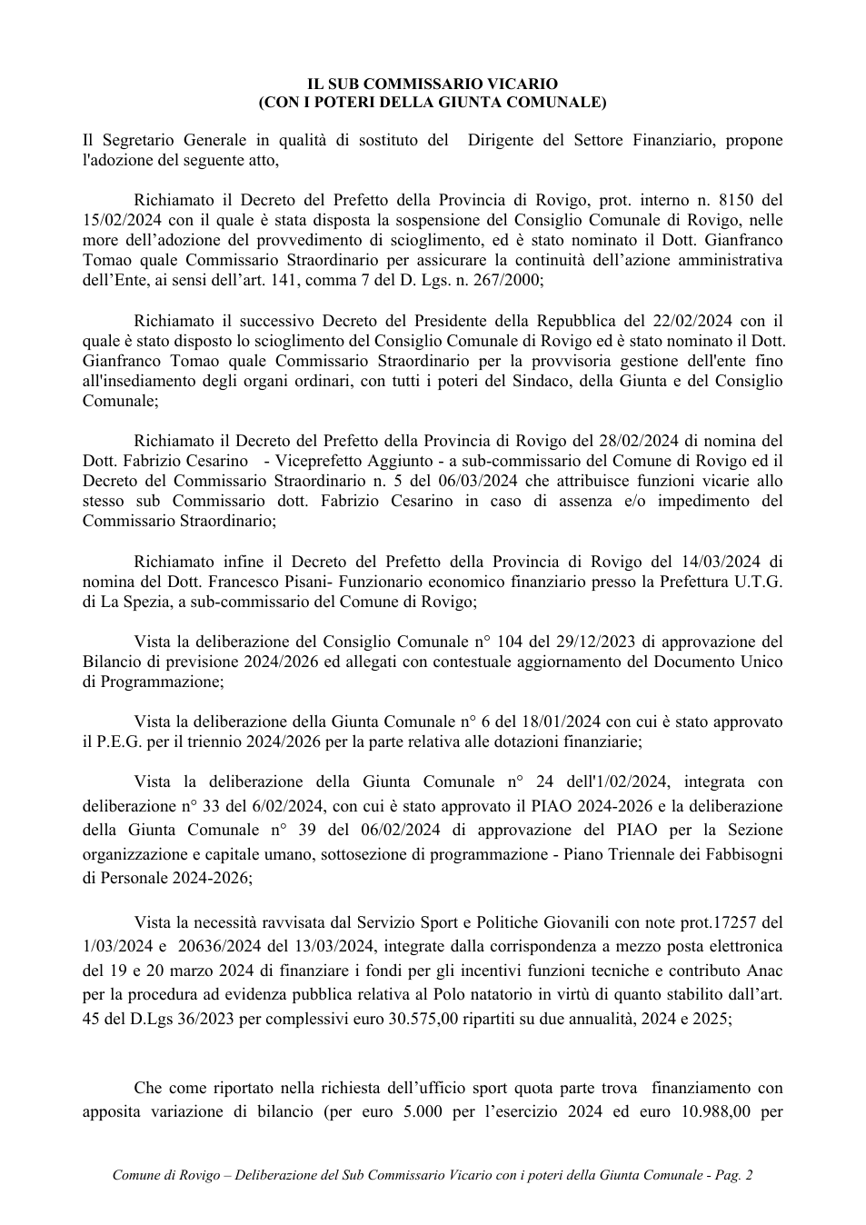 Pagina 2 del documento