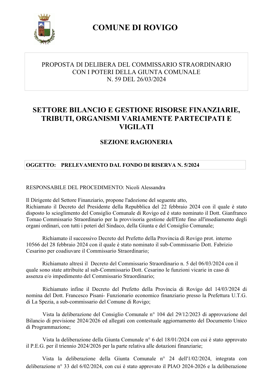 Pagina 1 del documento