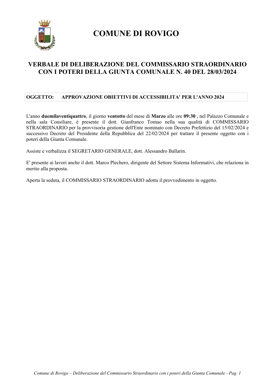 Pagina 1 del documento