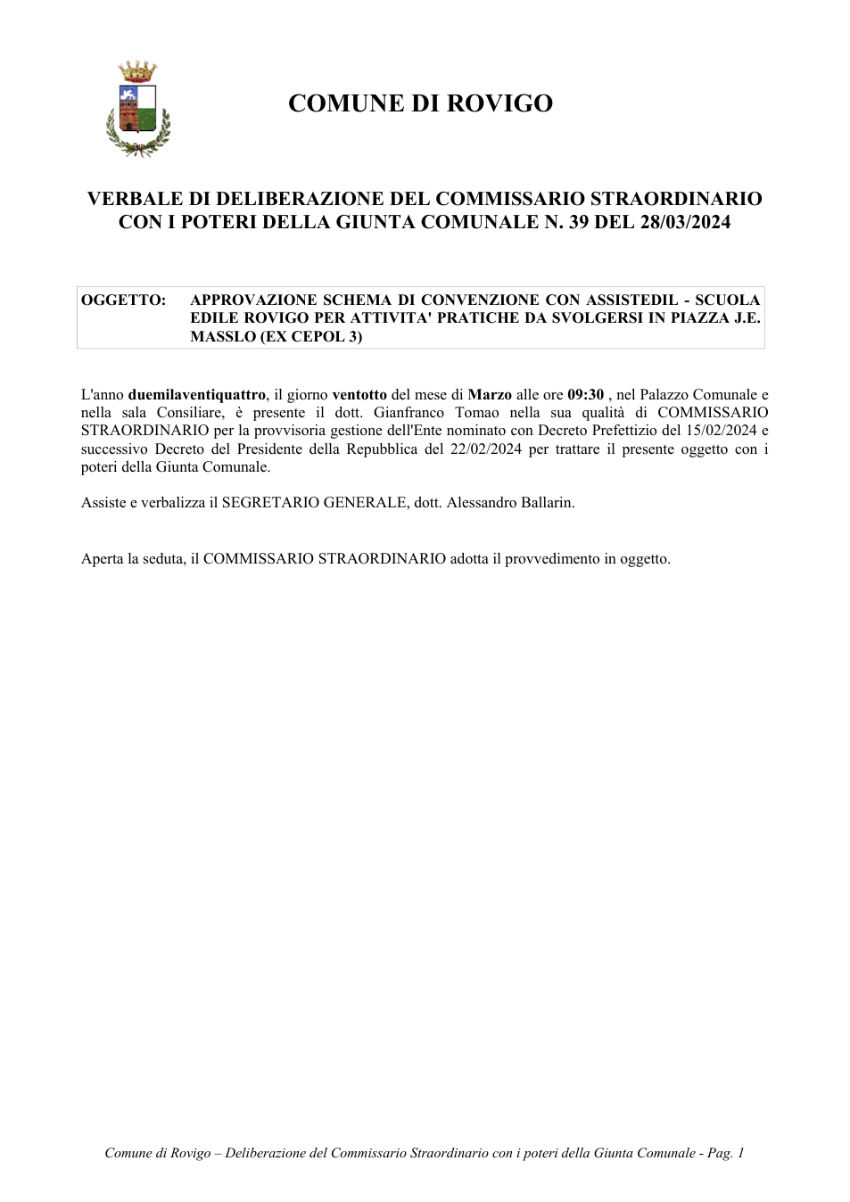 Pagina 1 del documento