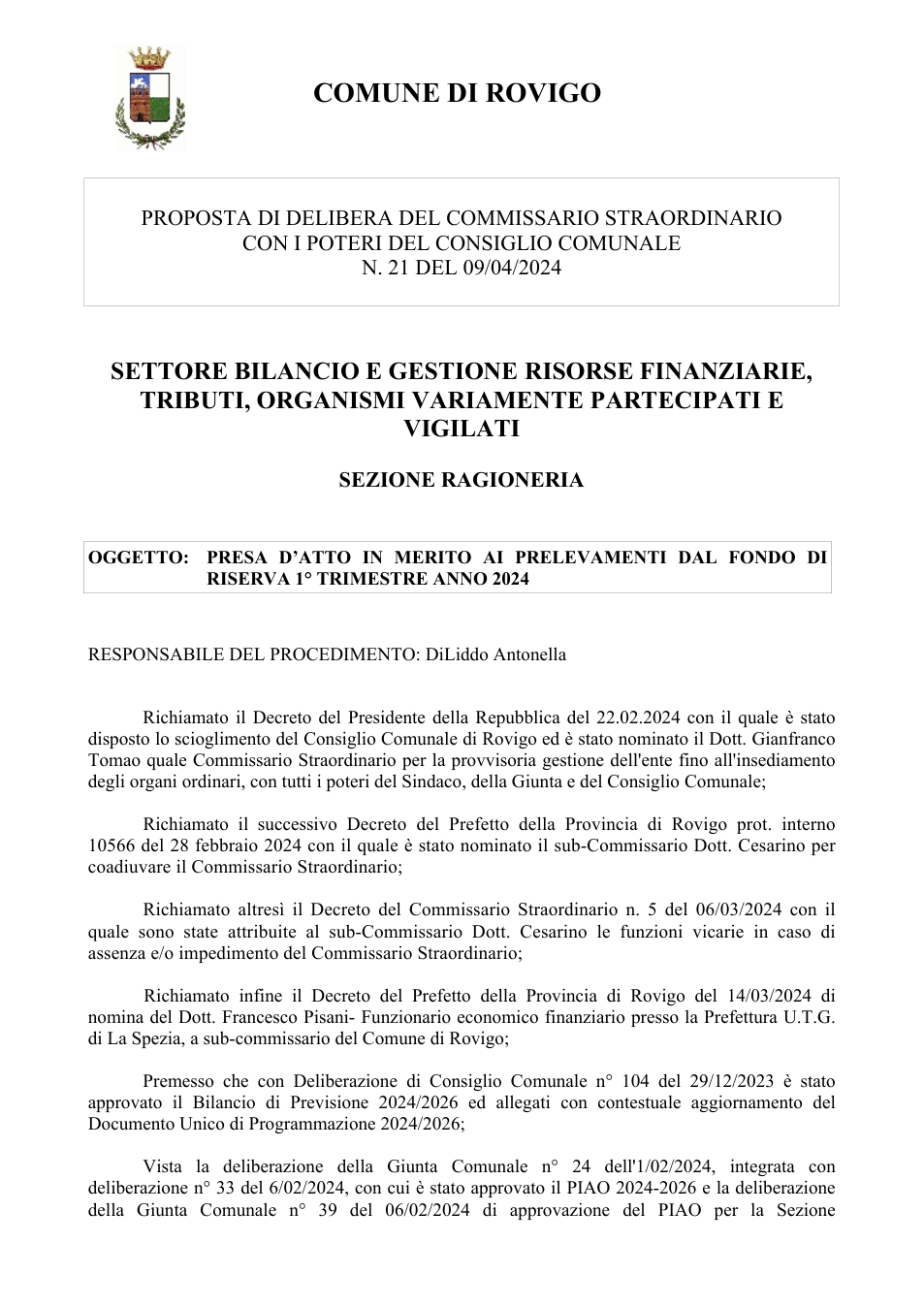 Pagina 1 del documento