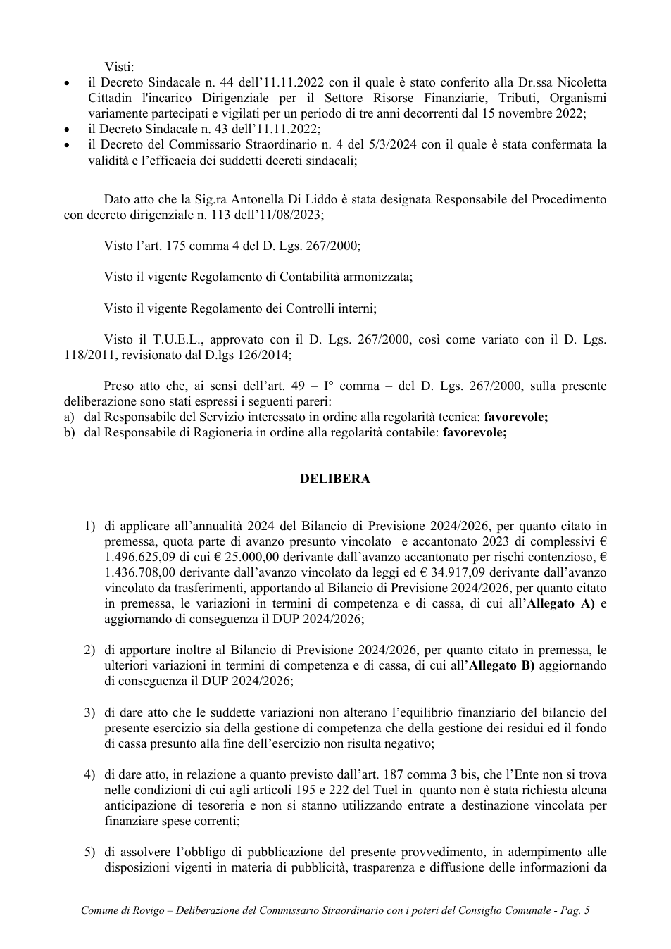 Pagina 5 del documento