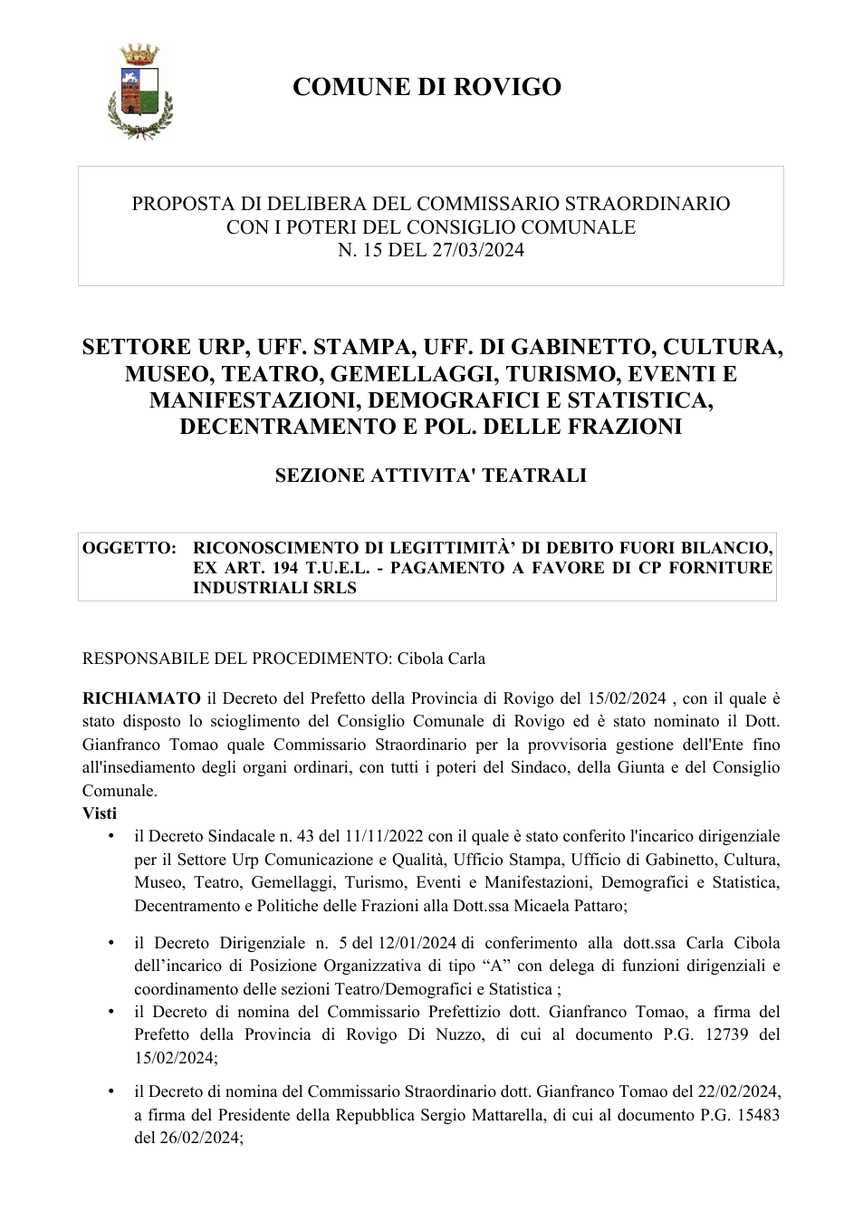 Pagina 1 del documento