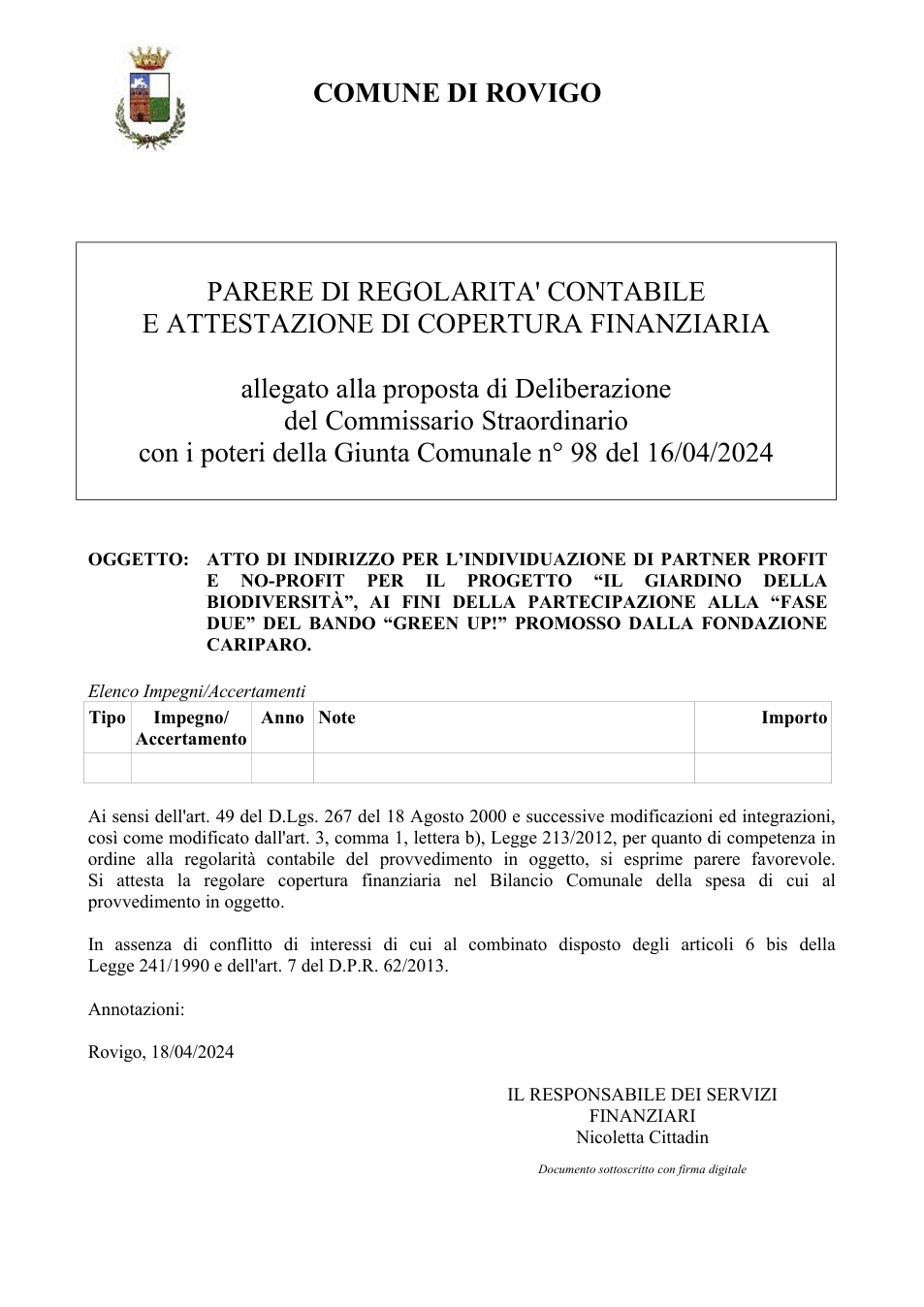 Pagina 1 del documento