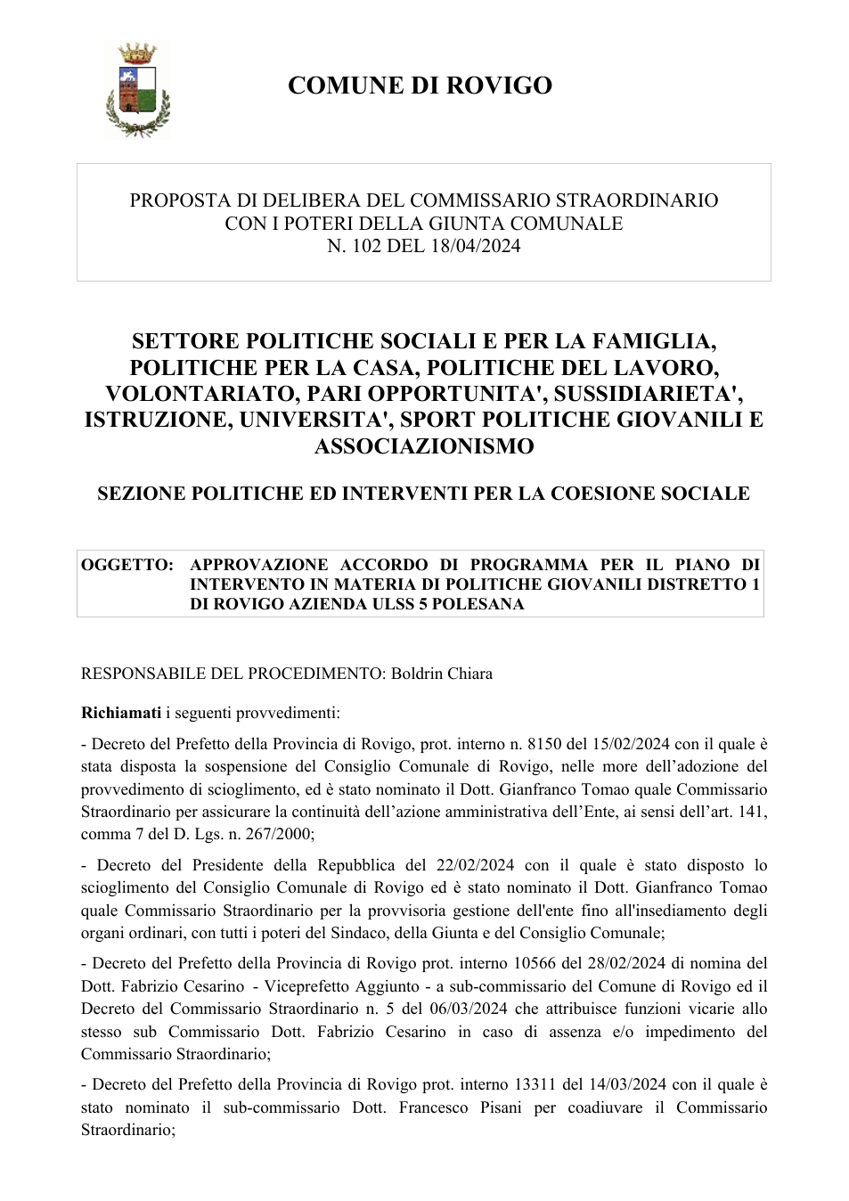 Pagina 1 del documento