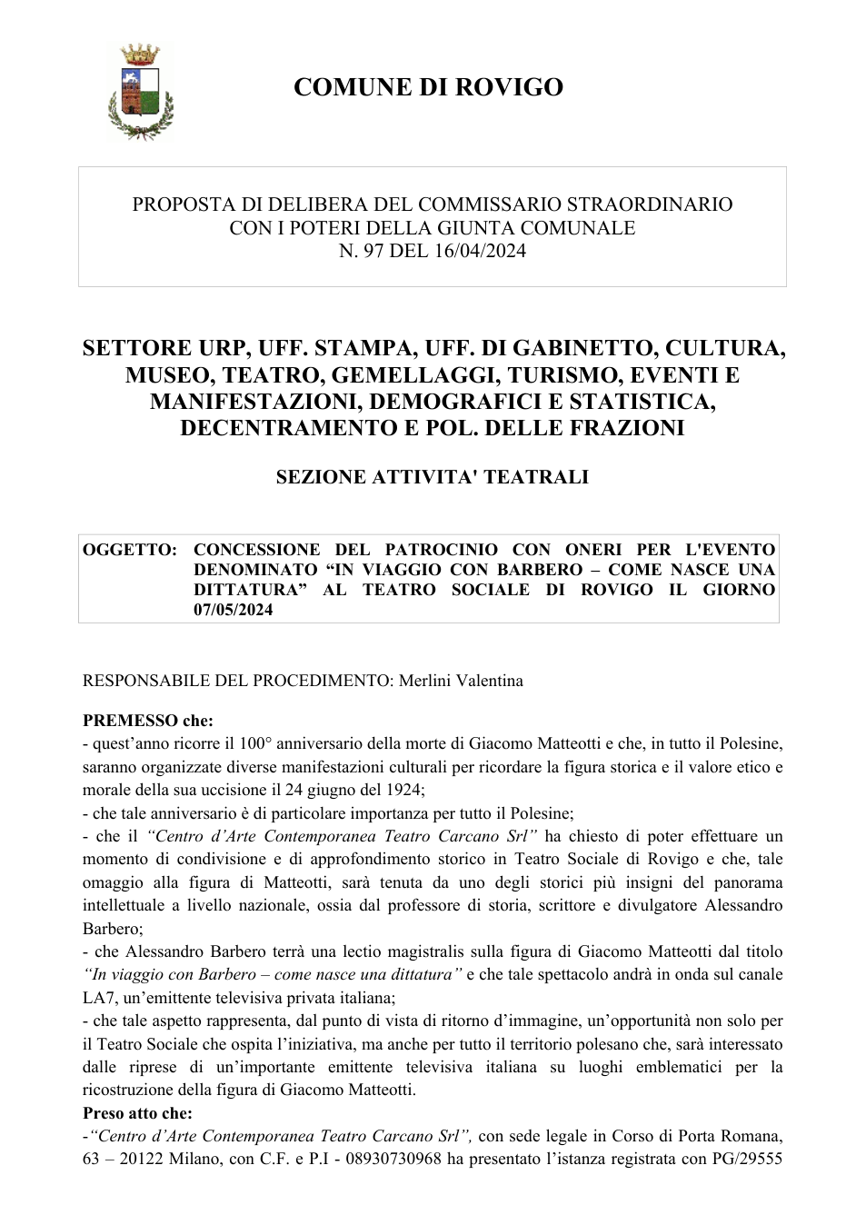 Pagina 1 del documento