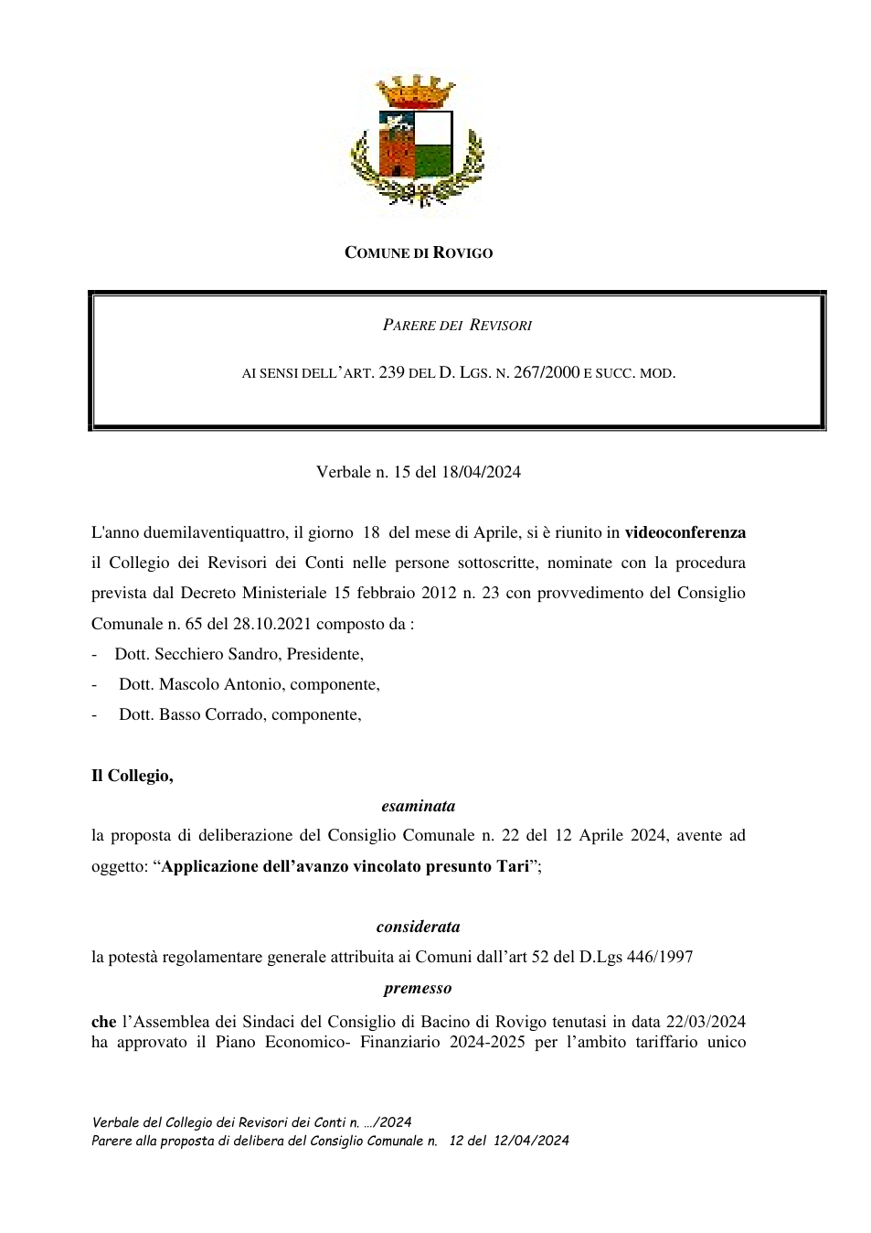 Pagina 1 del documento