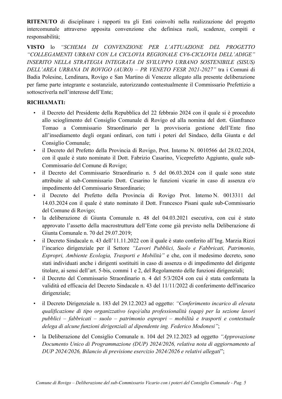 Pagina 5 del documento