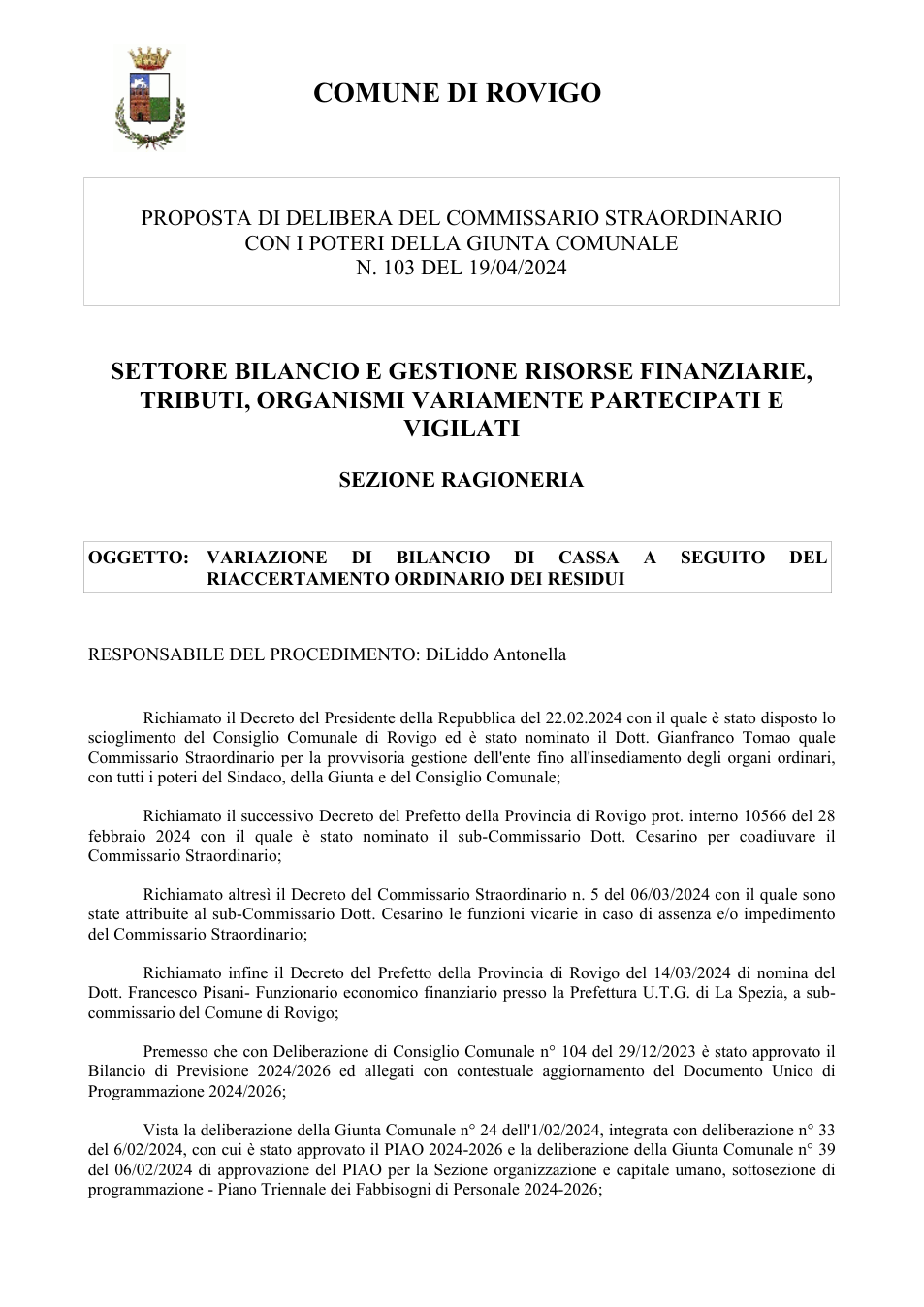 Pagina 1 del documento