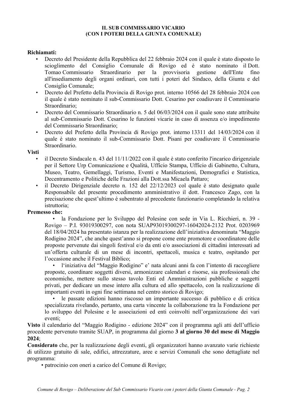 Pagina 2 del documento