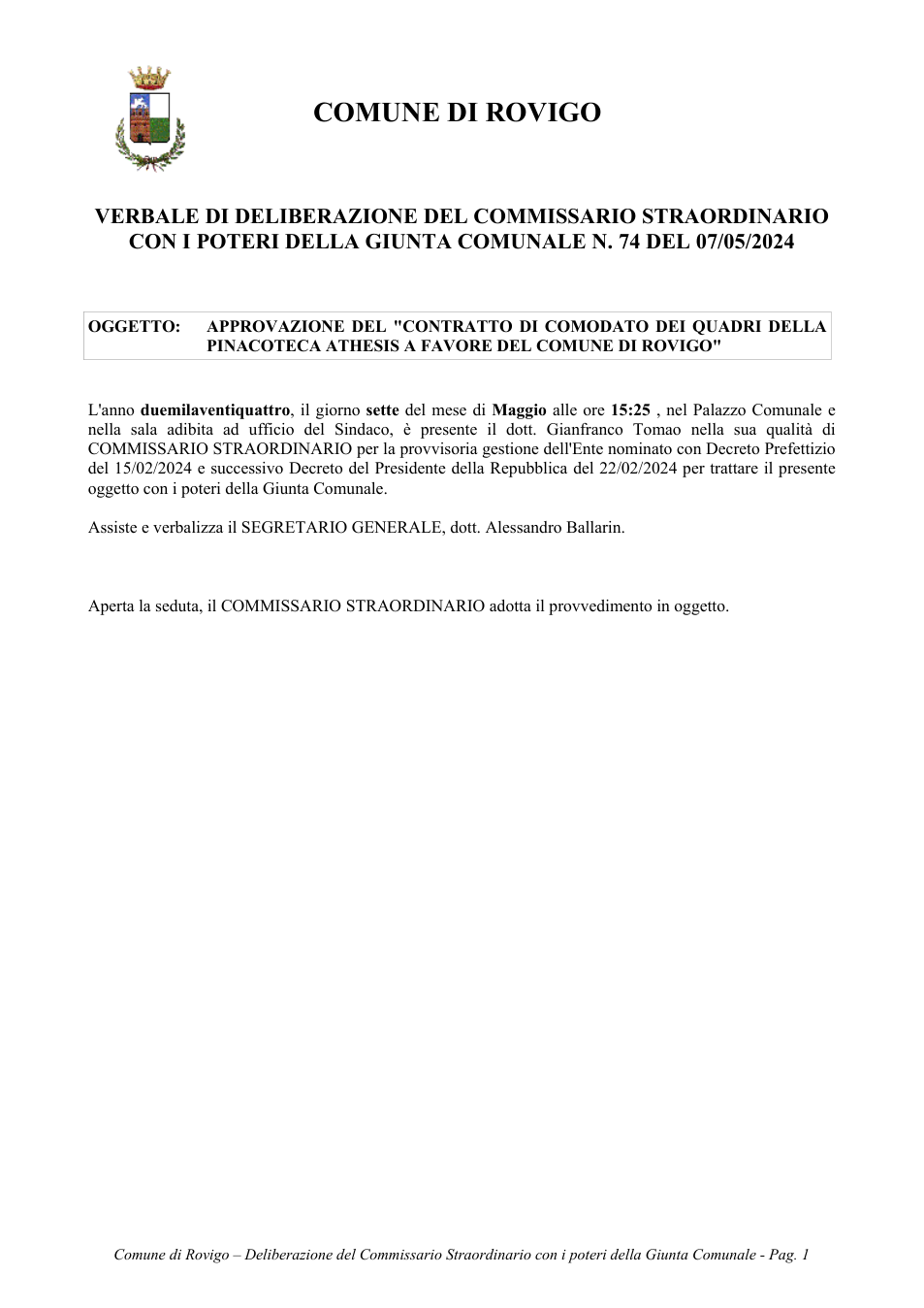 Pagina 1 del documento