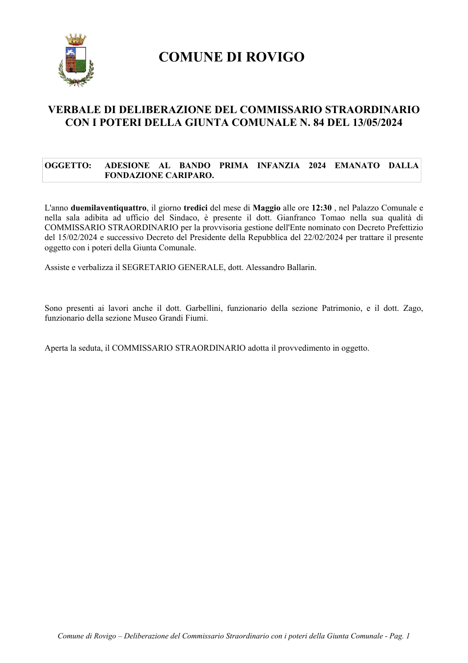 Pagina 1 del documento