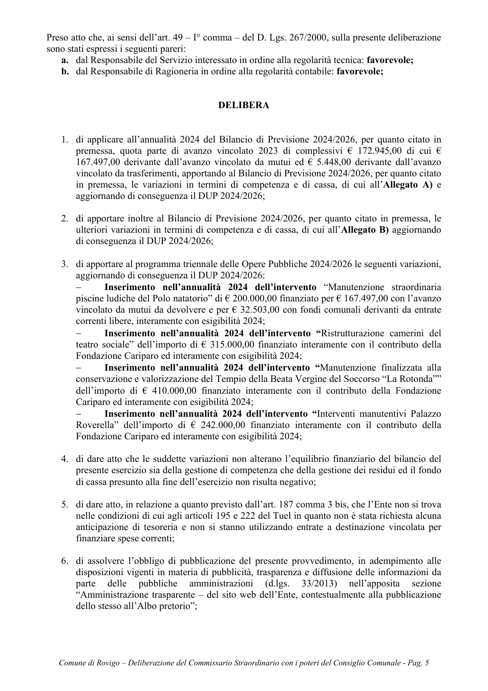 Pagina 5 del documento