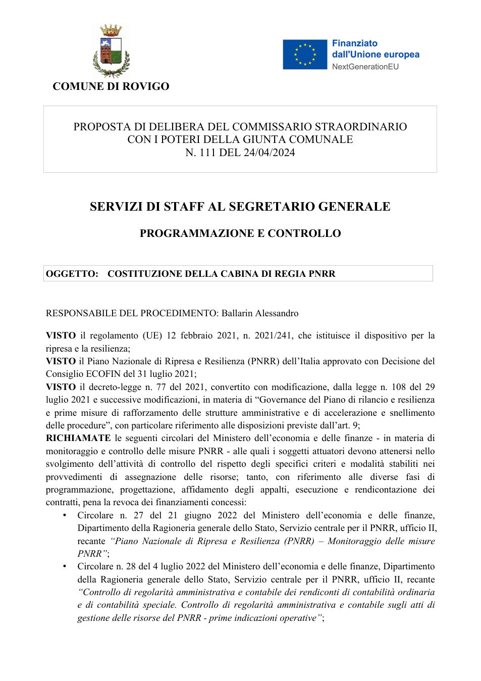 Pagina 1 del documento