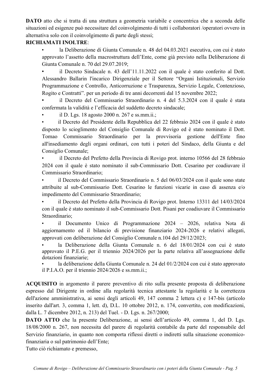 Pagina 5 del documento