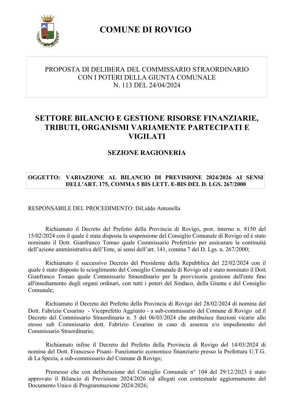 Pagina 1 del documento