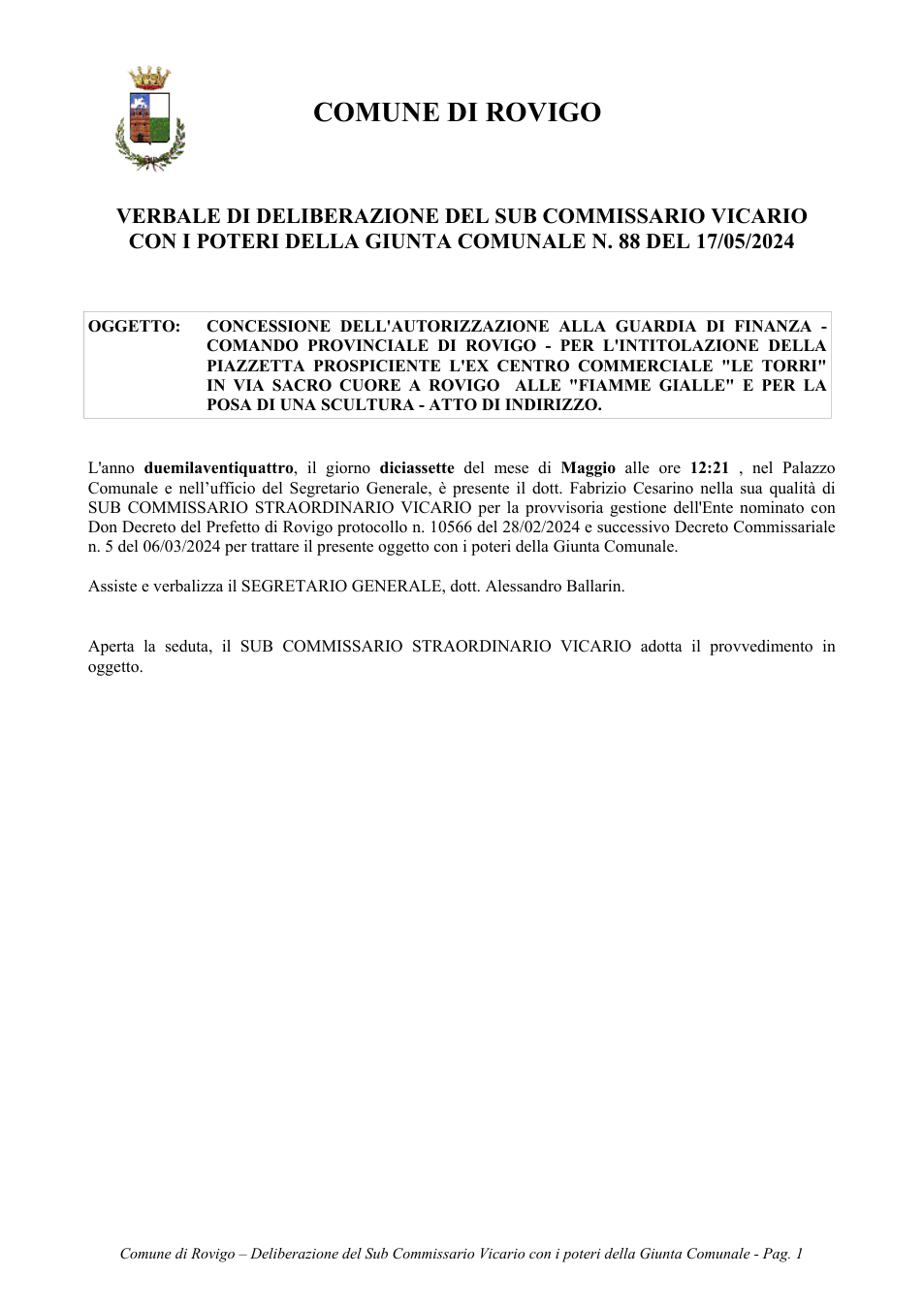Pagina 1 del documento