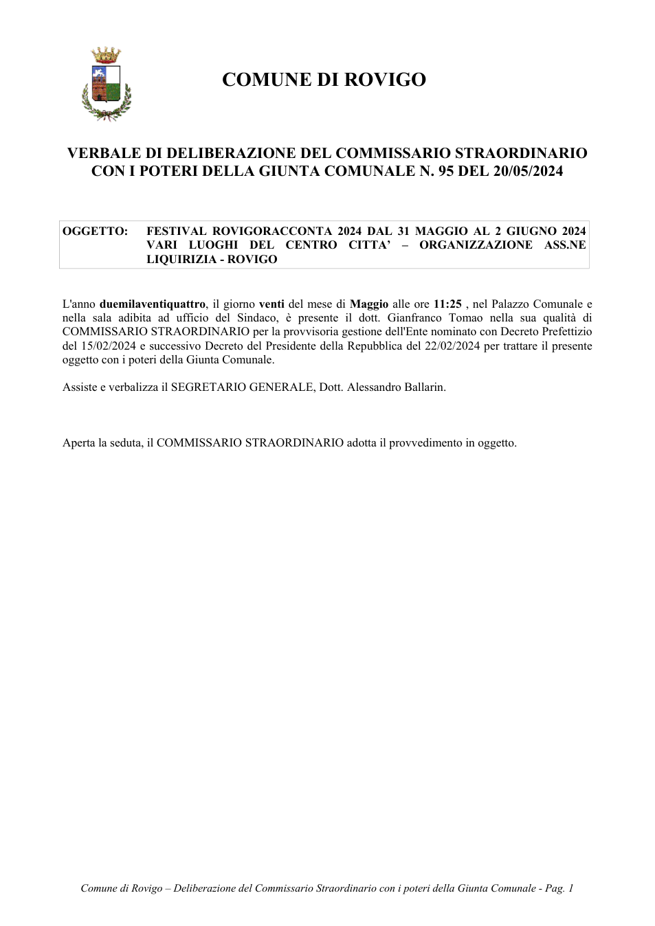 Pagina 1 del documento