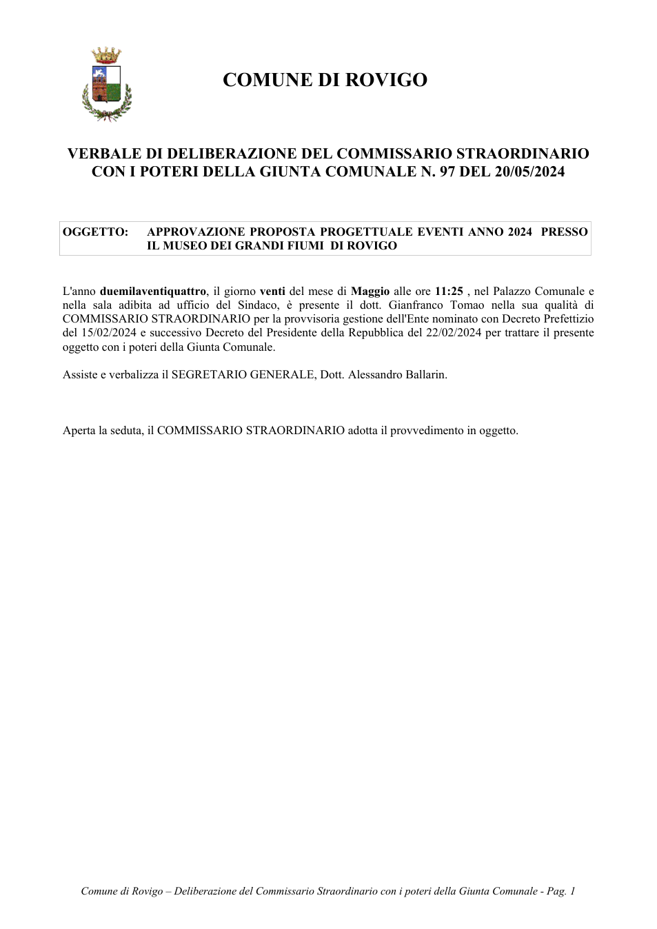 Pagina 1 del documento