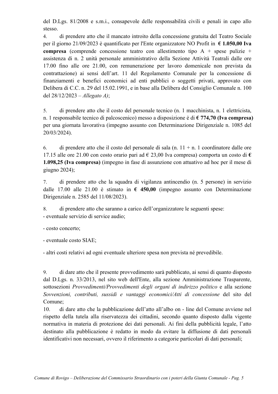 Pagina 5 del documento