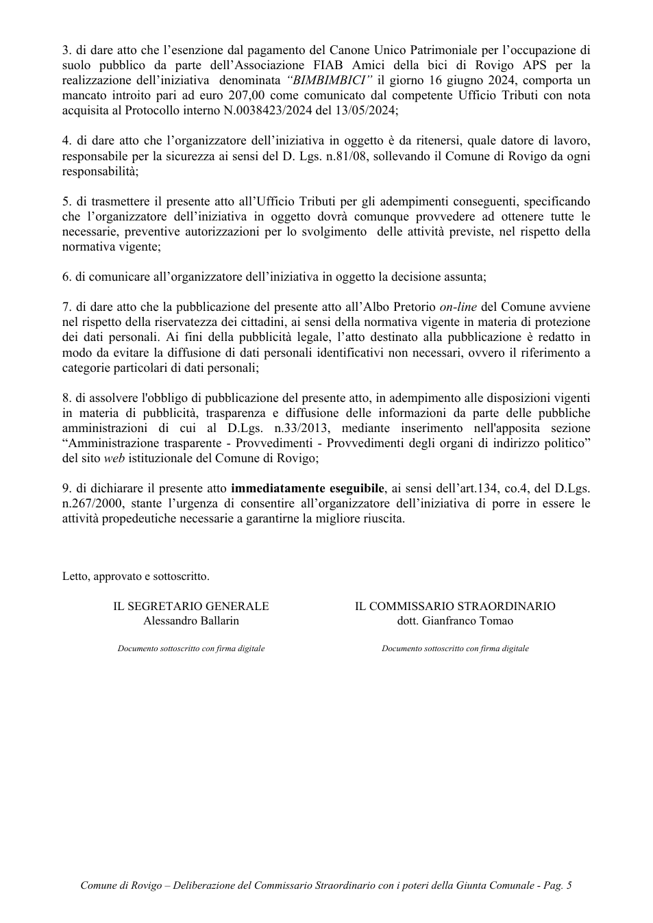 Pagina 5 del documento
