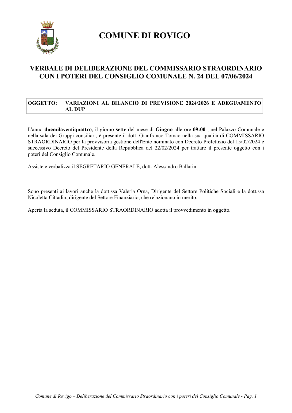 Pagina 1 del documento
