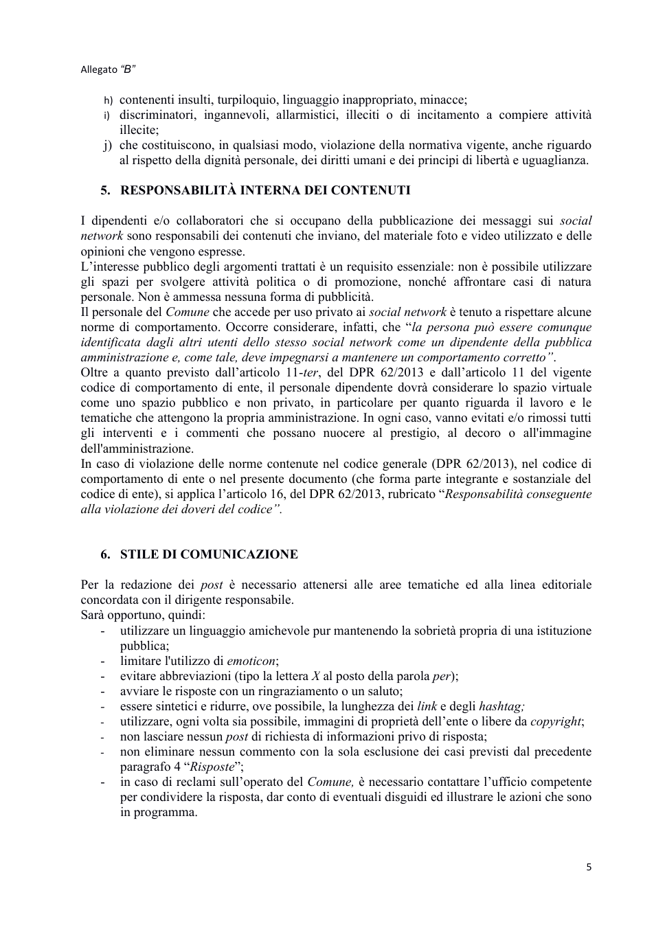 Pagina 5 del documento