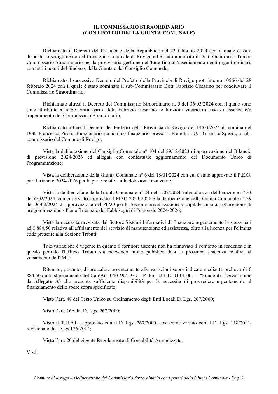 Pagina 2 del documento