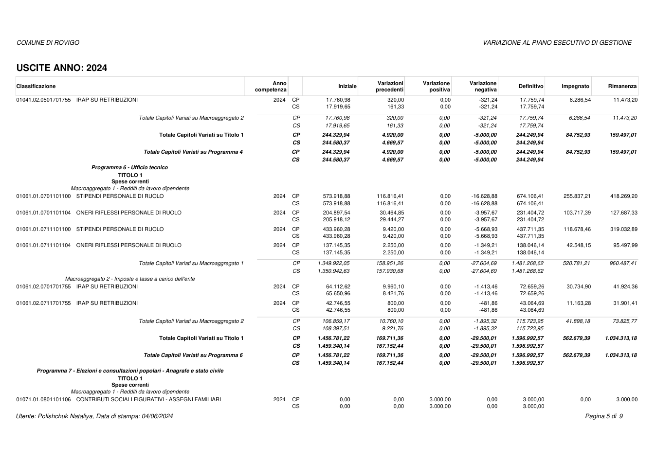 Pagina 5 del documento
