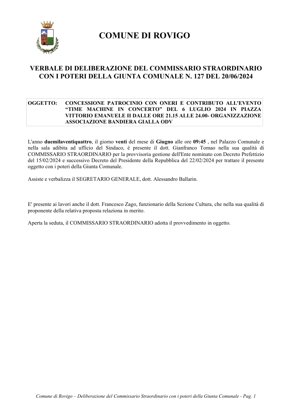 Pagina 1 del documento