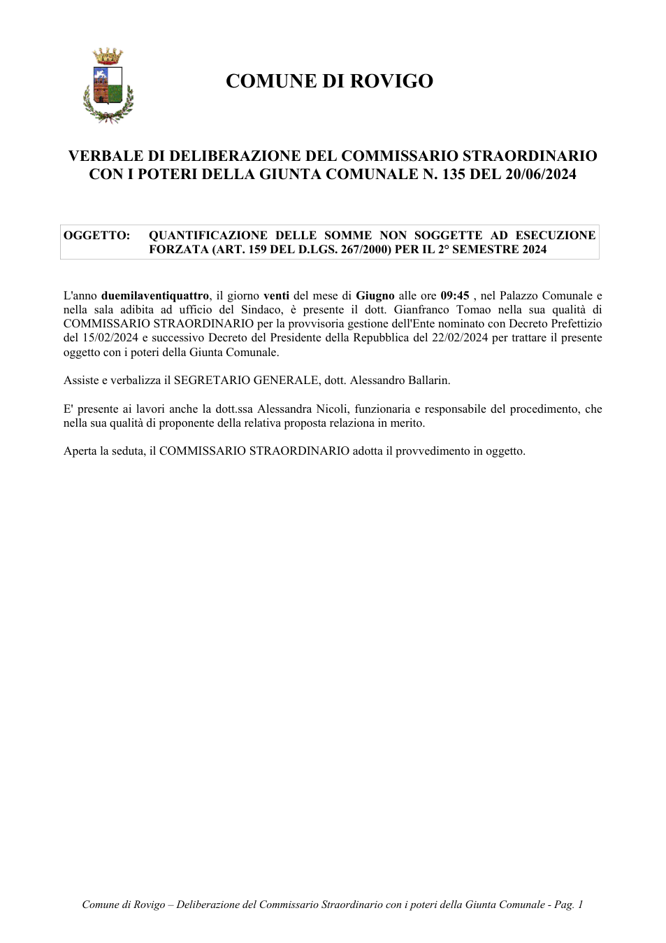 Pagina 1 del documento