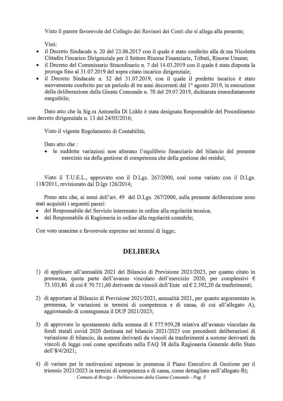 Pagina 5 del documento