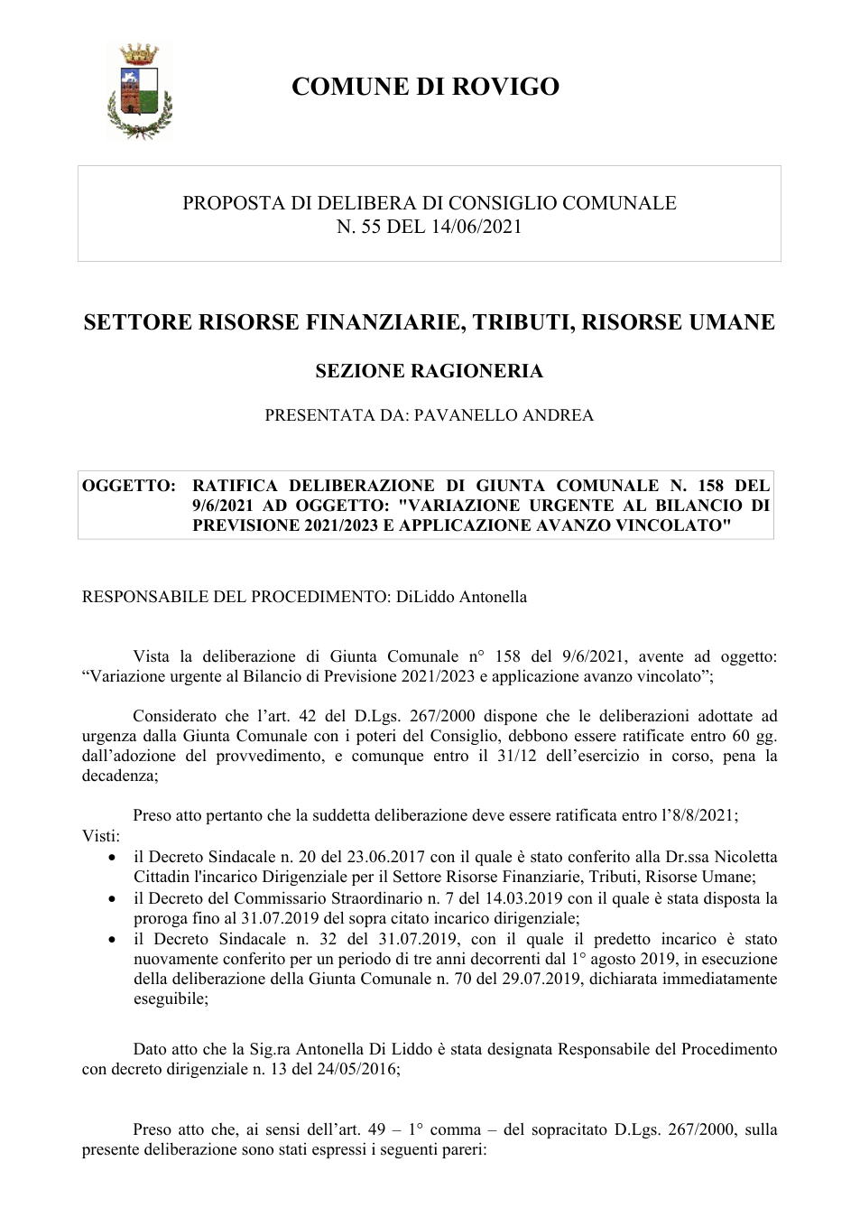 Pagina 1 del documento