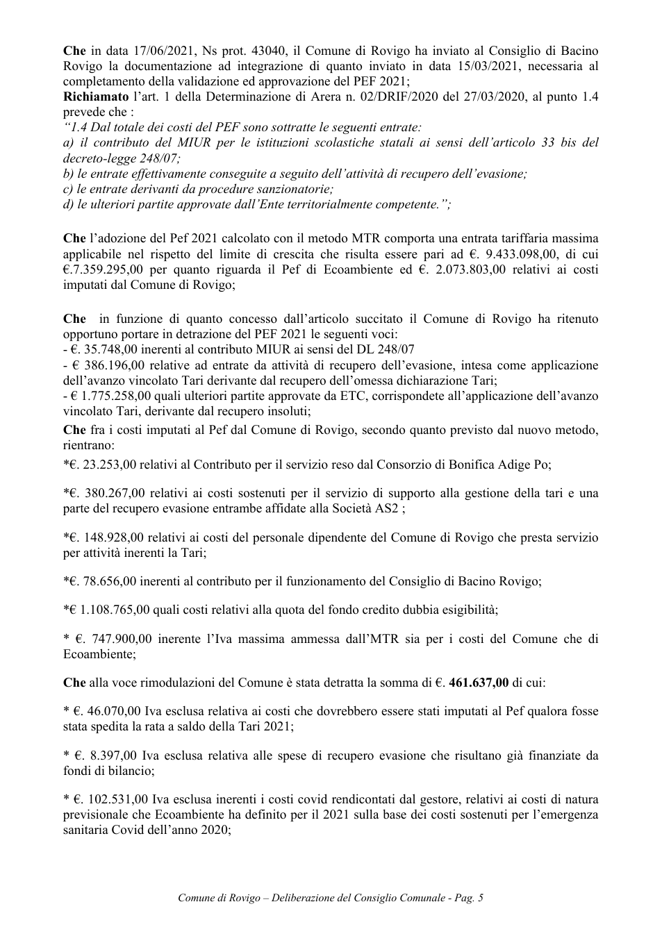 Pagina 5 del documento