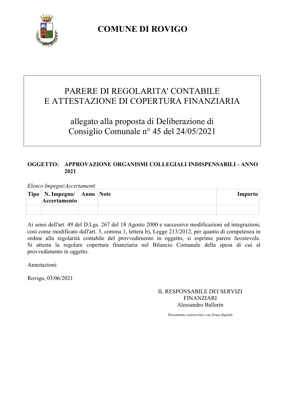Pagina 1 del documento