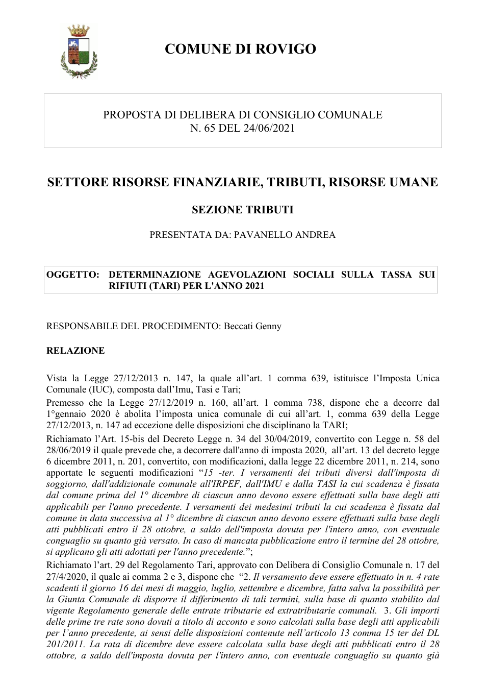 Pagina 1 del documento