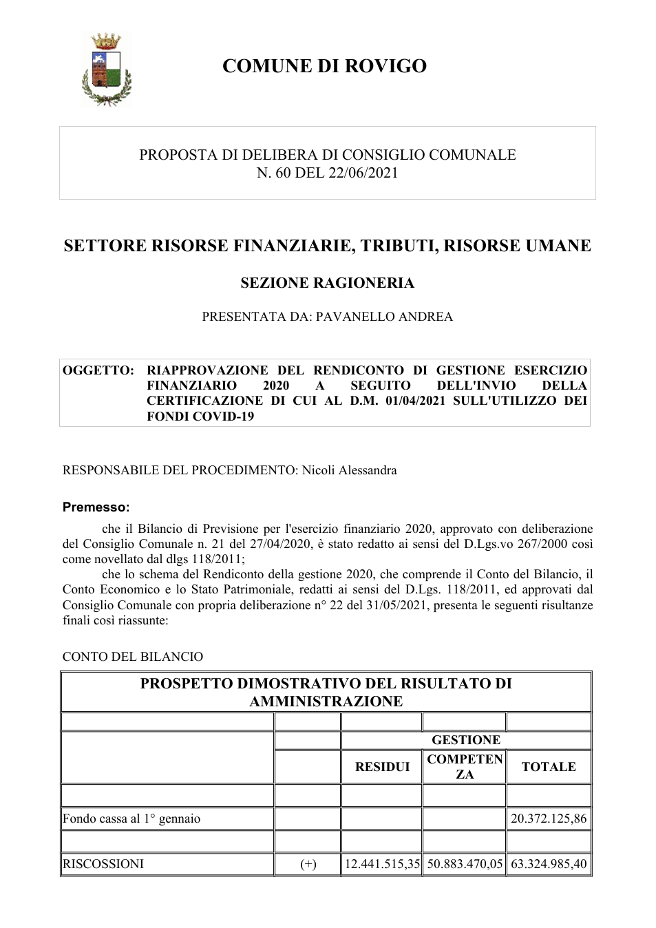 Pagina 1 del documento