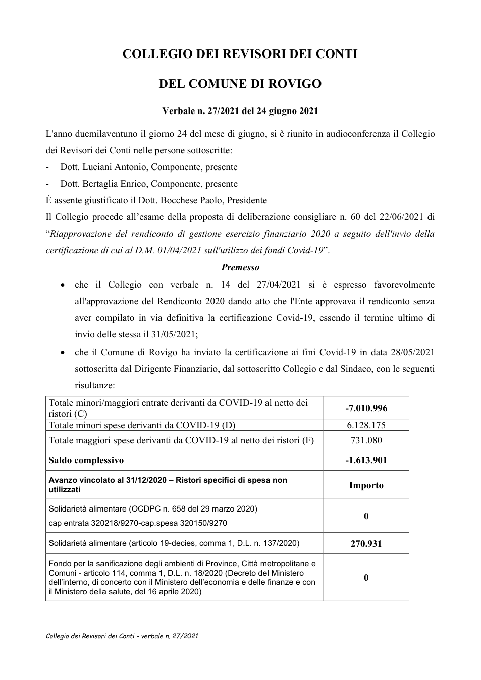 Pagina 1 del documento