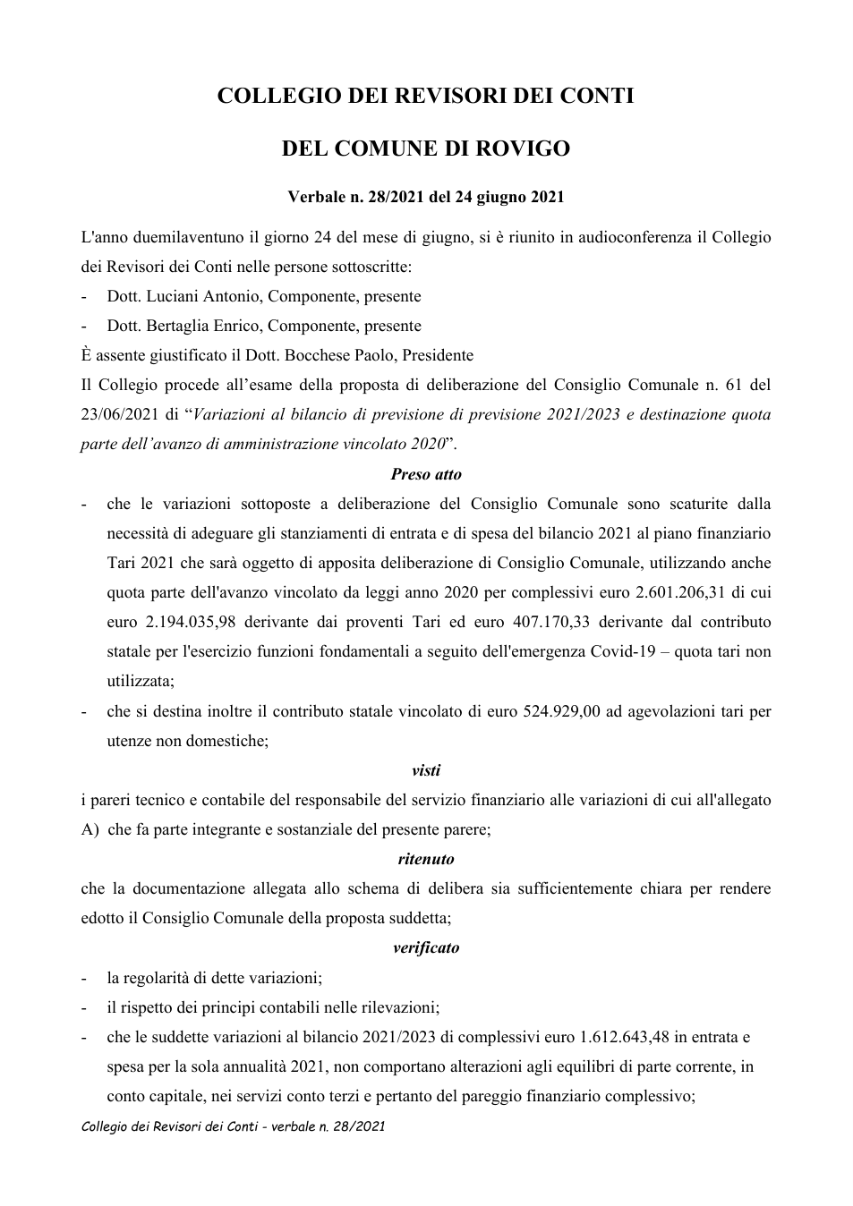 Pagina 1 del documento