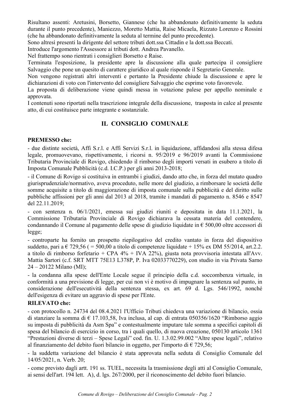 Pagina 2 del documento