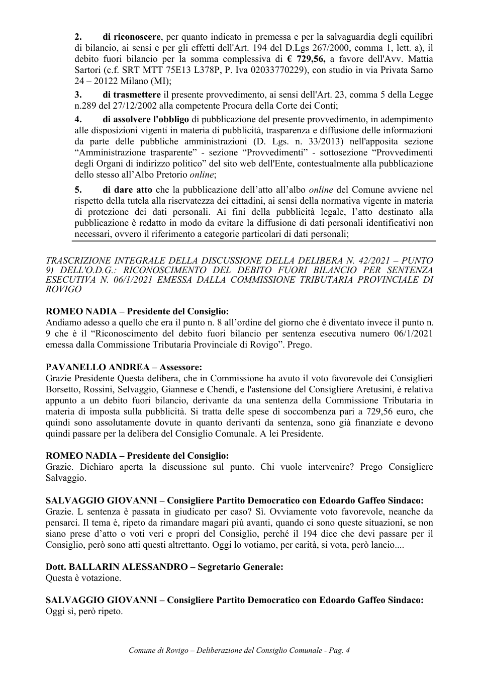 Pagina 4 del documento