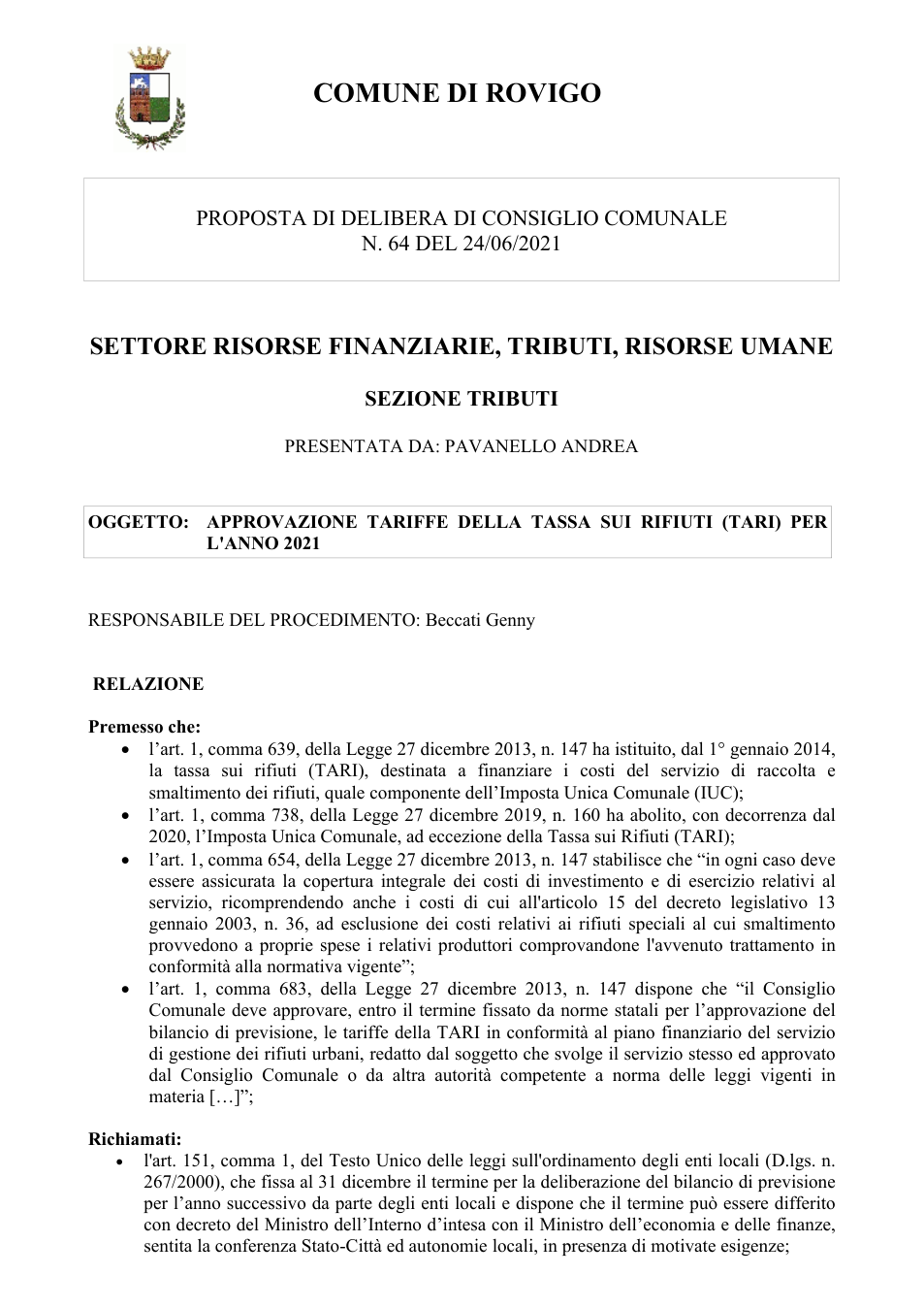 Pagina 1 del documento