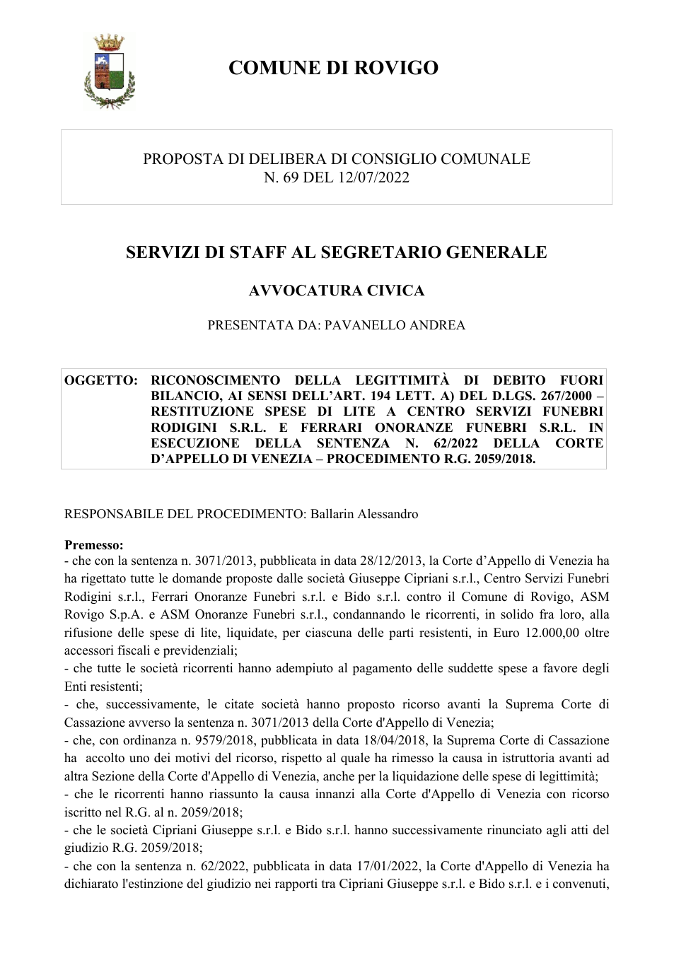 Pagina 1 del documento