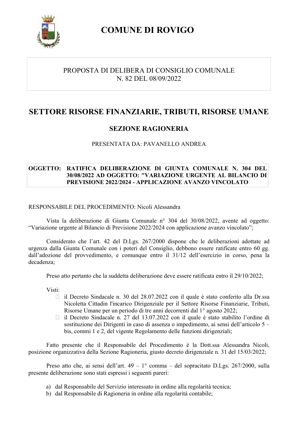 Pagina 1 del documento