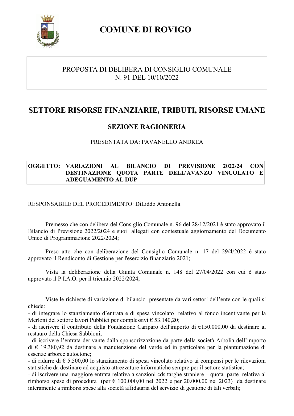 Pagina 1 del documento