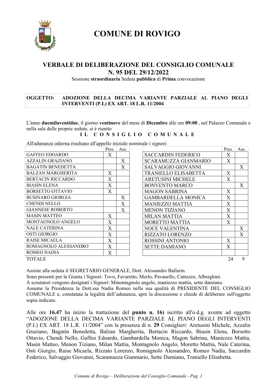 Pagina 1 del documento