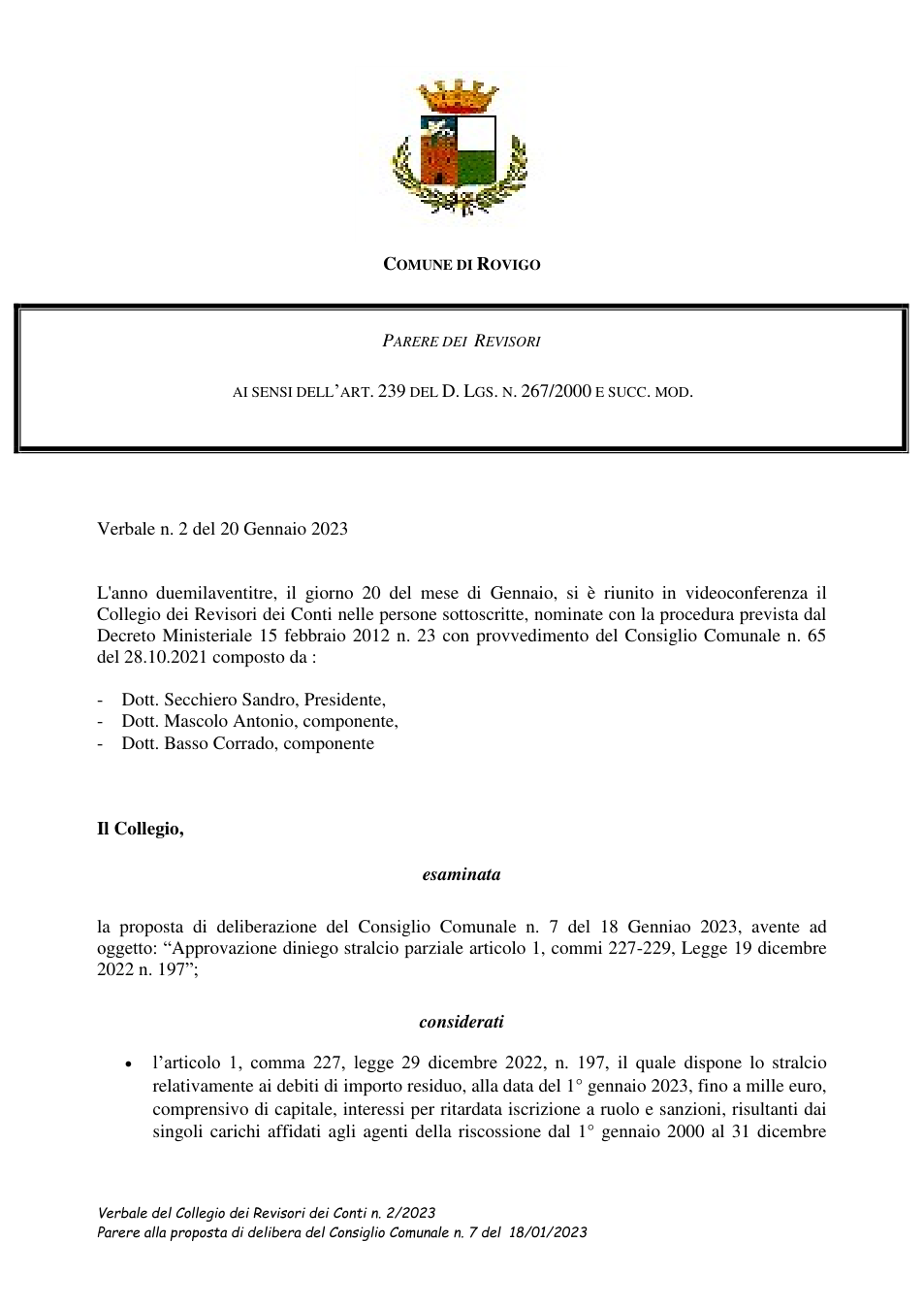 Pagina 1 del documento
