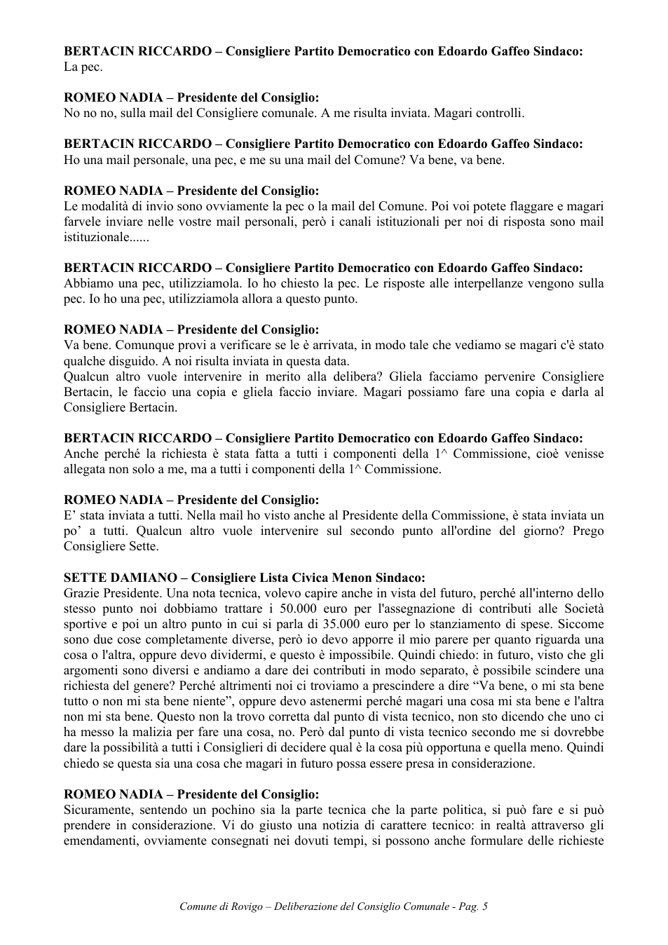 Pagina 5 del documento