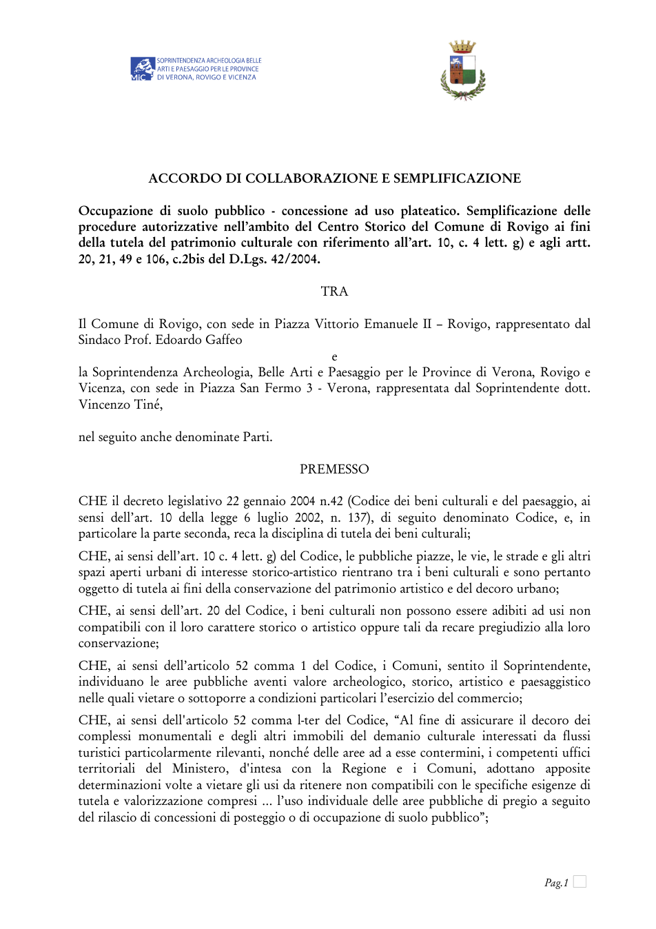 Pagina 1 del documento