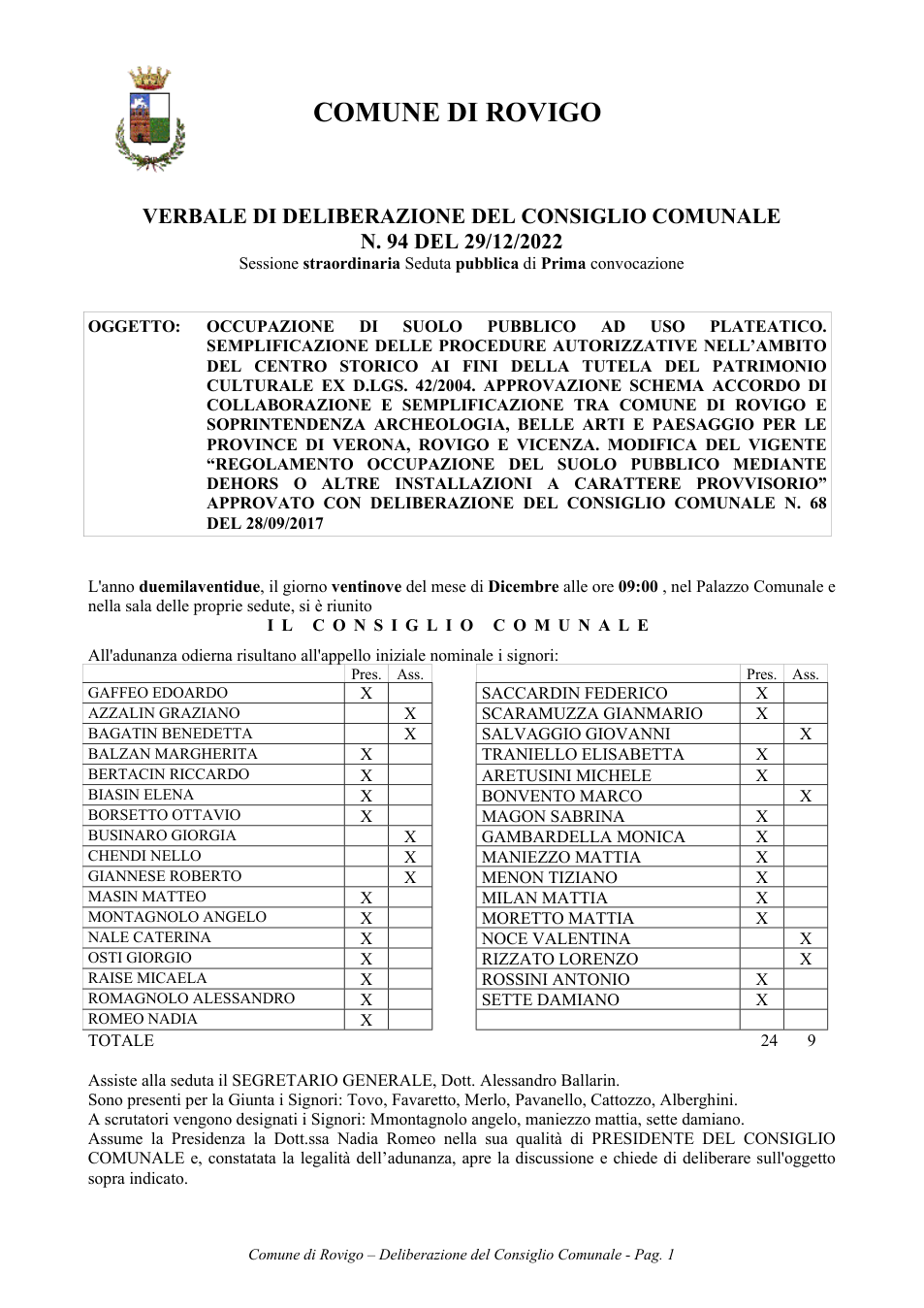 Pagina 1 del documento